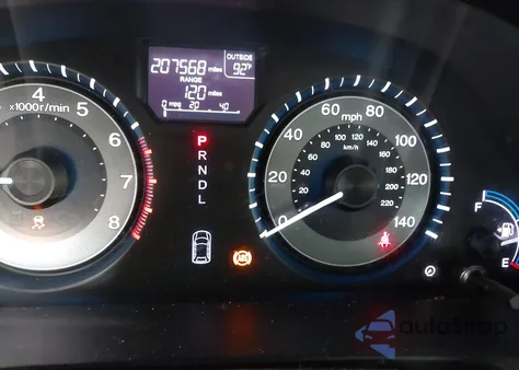 2012 Honda Odyssey Ex-L from USA, damaged, VIN 5FNRL5H68CB135611